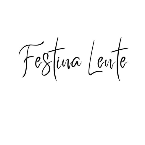 Тимчасове тату - Festina Lente